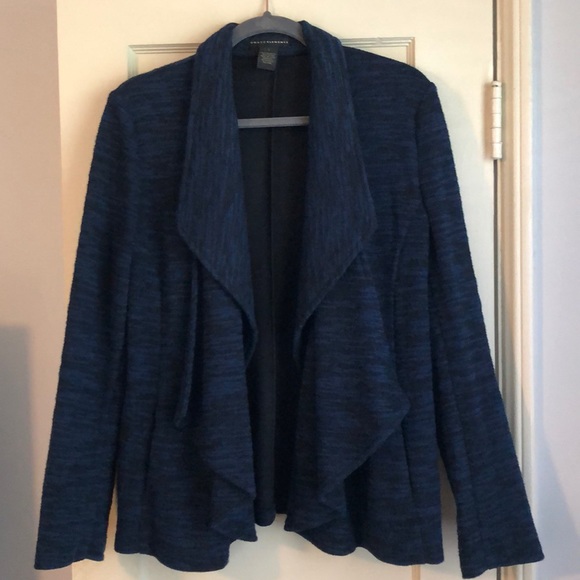 Like New! Navy and Black Jacket - Picture 1 of 4